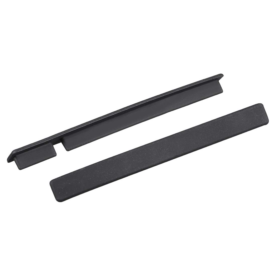 sourcing map 2pcs PCI Slot Silicone Protectors Anti Dust Cap Cover 82mmx8mmx6mm Black