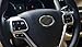 Beautost Fit for Toyota Highlander 2015 2016 2017 2018 2019 Wheel Steering Trim Panel Cover Matte