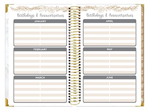 image for Bloom Daily Planners New and Improved Hard Cover Contacts/Address Book