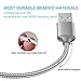 Micro USB Cable Android, (2-Pack,3.3Ft) Micro USB to USB A High Speed Sync Charger Nylon Braided Cord Compatible Samsung Galaxy S7 Edge/S7/S6/S4/S3,Note 5/4/3,Kindle,LG,Xbox,PS4,Camera (Grey)