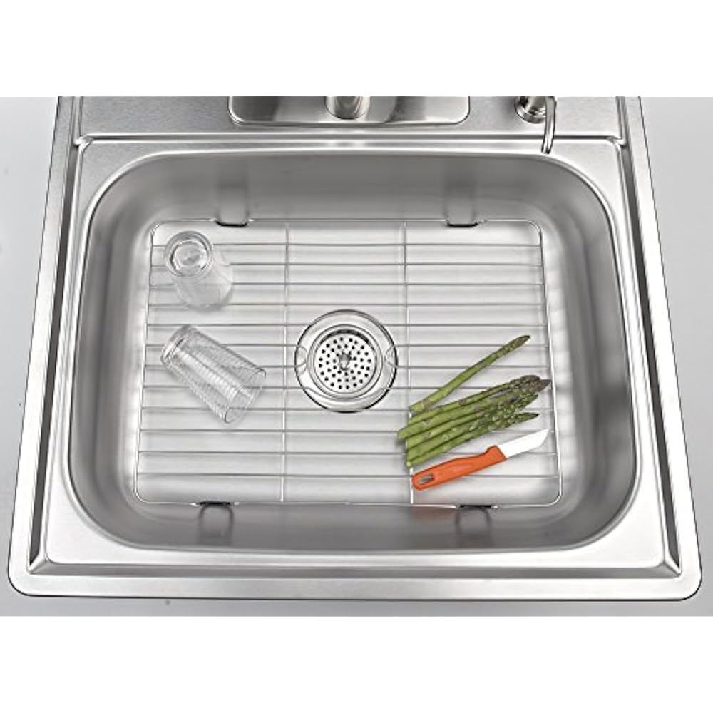 Dish Racks 1487.8 Large Sink Protector Grid, Stainless Steel Home