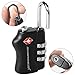 XCSOURCE 2 pcs TSA Security 3 Digit Combination Suitcase Luggage Bag Code Lock Padlock XC303