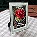 Calenzana 4x6 Picture Frame Sparkle Glass Photo Frames Set for Tabletop, 2 Pack