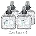 Purell TFX Refill, 5491-04 - Advanced Green Certified Instant Hand Sanitizer Gel (1200 mL) - 4 Pack