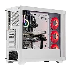 Velztorm White Pilum Custom Built Gaming Desktop PC