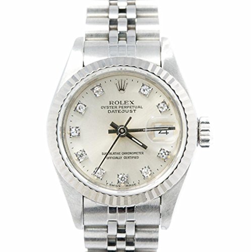 Rolex datejust swiss-automatic womens watch 69174 (certified pre-…