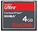 SanDisk Ultra 4GB CompactFlash Card (SDCFH-004G, bulk packaging)