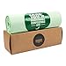 Juvale 3 Gallon Trash Bags (Green, 100 Pack)