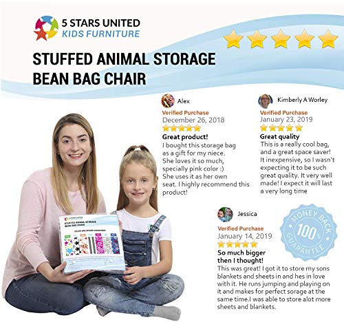 5 STARS+UNITED+Stuffed+Animal+Storage
