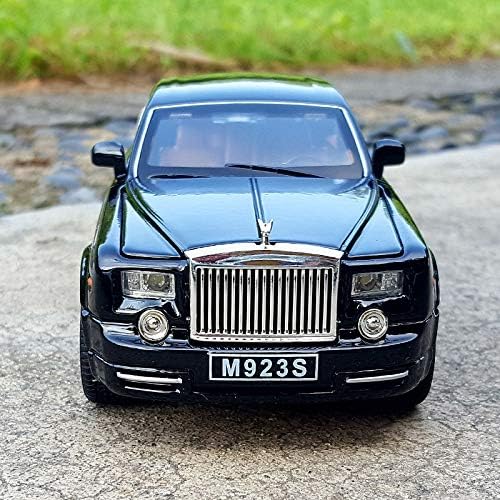 GUANGYING 1:24 Diecast Elegant Sedan Limo For The Rolls-royce Ghost Metal Car Model Collection 6 Doors Open Toys Vehicle