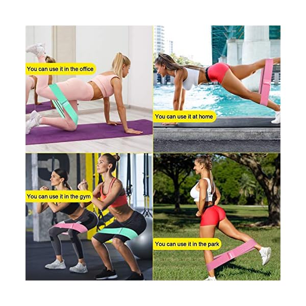Haquno-Resistance-BandsWorkout-Bands-for-Legs-and-Butt-Exercise-bands-Fitness-3-Sets-Resistance-Level-Workout-Booty-Bands-for-Women-and-Men-Best-for-Home-Fitness-Yoga-Pilates Haquno Resistance Bands, Non-Slip Workout Bands for Legs and Butt Exercise bands Fitness, 2 Sets Resistance Level…