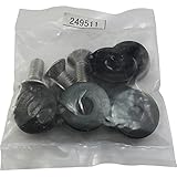 Honda Ruckus 12 Piece 8mm Bolt and Washer Dress Up Kit Black