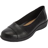 Comfortview Women's Wide Width The Gab Flat