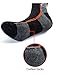 Men's Athletic Hiking Socks-6Pack Short Running Camping Cushion Quarter Socks-Low Ankle Cut