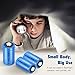 Bingogous CR123A Lithium Battery 3V 1300mAh with PTC Protection Leak Resistant Non-Rechargeable CR123 Batteries for Flashlight Light Meter Toys Torch, Not Fit For Arlo (12-Pack)