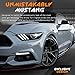Arrow Sequential Mustang LED Front Turn Signal Pair w/Switchback DRL for 15-17 - White Amber Light Left Right [Diffused]