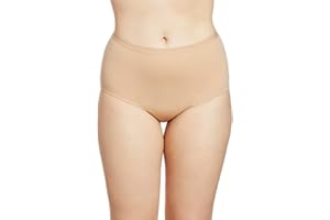 Speax by Thinx Hi-Waist Incontinence Underwear for Women, Washable Incontinence Underwear Women, Postpartum Underwear Feminine Care, Beige, Large