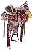 AceRugs Kids Size Youth Beginner Western Roping Quarter Horse Saddle Premium Leather RANCHING TACK Set (Brown, 12″)thumb 2