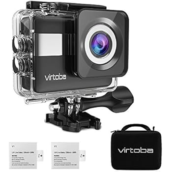 Amazon.com : 4K Action Camera, Virtoba by JVMAC WiFi 2.31" LCD