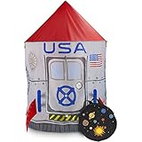 Space Adventure Roarin' Rocket Play Tent with Milky Way Storage Bag by Imagination Generation