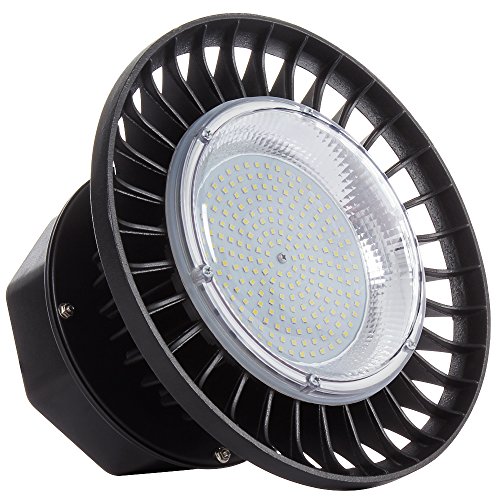 LAPUTA 200 Watt LED High Bay UFO Lights -20,000 Lumen- Ultra Efficient Daylight White High Bay UFO Lights – Smaller and more efficient – Warehouse LED Lights – Retail Lights- High Bay LED Lights