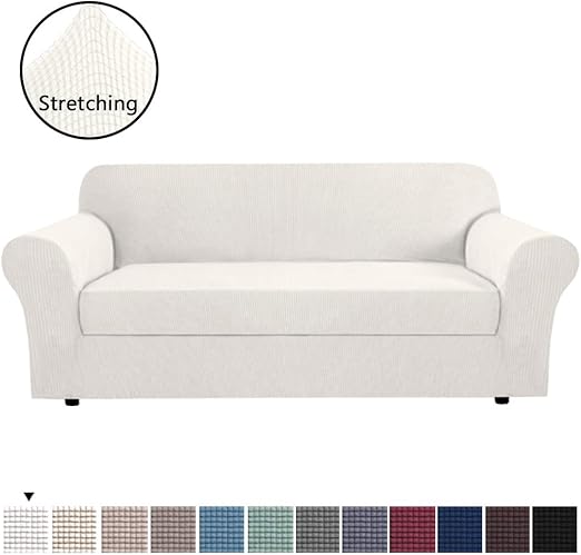 Amazon Com H Versailtex High Stretch Jacquard 2 Pieces Sofa