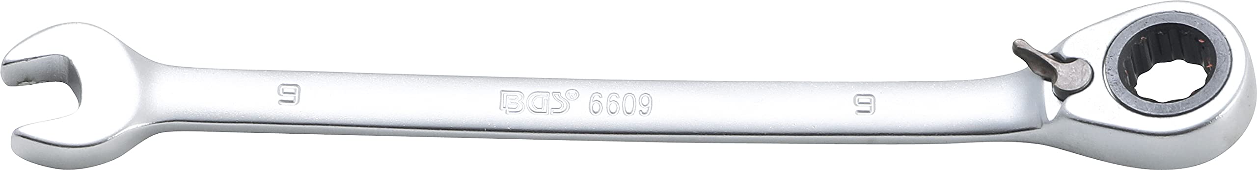 BGS 6609 | Ratchet Combination Wrench | reversible | 9 mm