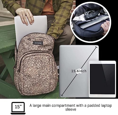 Sac à dos Campus M, 25 litres, sac robuste avec compartiment pour ordinateur portable et dos matelassé en mousse - Sac à dos pour l’école, le bureau, l’université ou pour tous les jours