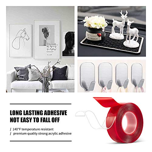 Double Sided Mounting Tape 1 Inch Wide 10 Feet Long Adhesive