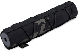 KRYDEX Tactical Airsoft Suppressor Cover 8.66 inch / 22cm