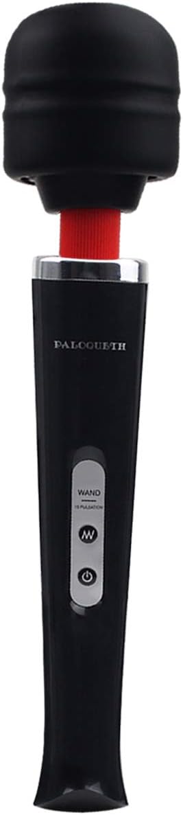 Cordless Personal Wand Electric Massager with 10 Powerful Magic Vibrations, PALOQUETH Rechargeable Handheld Back Massager Wand Massage for Deep Muscles Pain Relief: Health & Personal Care
