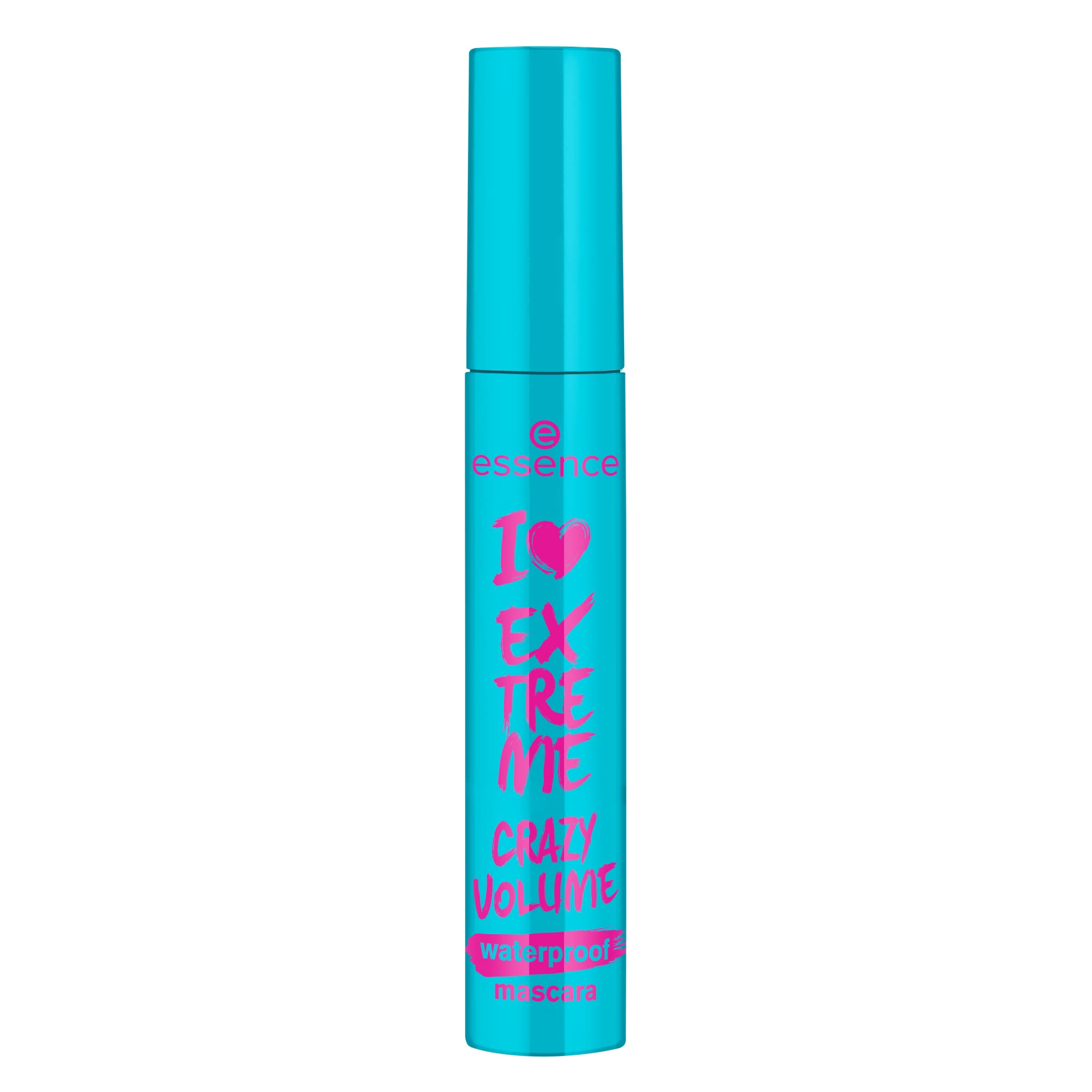 essence | I Love Extreme Crazy Volume Waterproof Mascara | Volumizing & Longlasting for Dramatic Lashes | Vegan & Cruelty Free | Free From Parabens, Alcohol, & Microplastic Particles