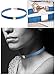 Astla Denim Jeans Choker Necklace Set - Various Styles, Shades & Width
