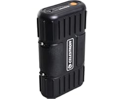 Celestron - PowerTank Lithium LT Telescope Battery – Rechargeable Portable 12V Power Supply for Computerized Telescopes - 8 H