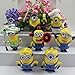 1 X Despicable Me 2 The Minions One Eyed Purple Minion Role Figure Display Toys Set by Dinglongshan