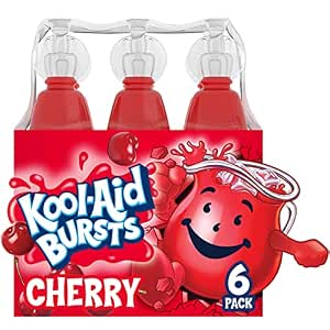 Kool-aid bursts drink - Cherry Water high fructose corn syrup, citric acid (for tartness), sodium benzoate and potassium sorba (043000953686)