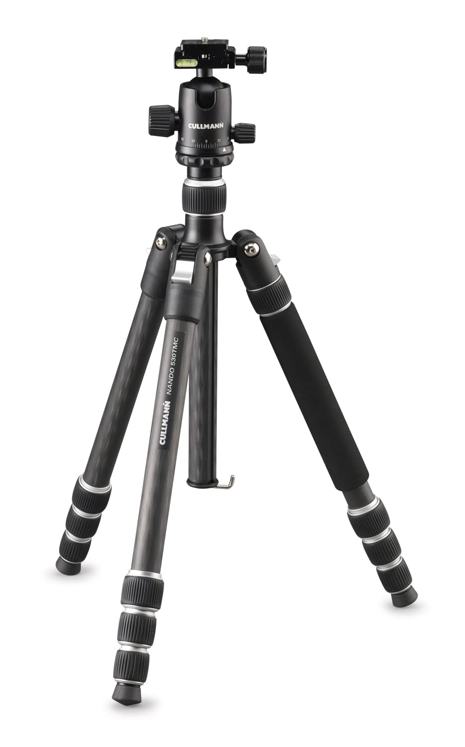 Cullmann - NANDO - 52343-530TMC RB8.5 - Tripod - Carbon - Travel Tripod - Lightweight - Quick Release - Compact