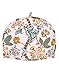 RAJRANG BRINGING RAJASTHAN TO YOU Tea Party Accessories - Boho Decorative Floral Pattern Cozies Cotton Teapot Cover - Yellow and Green - 14x11 Inches