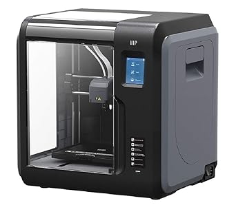 Monoprice 133820 Voxel 3D-Drucker mit abnehmbarer, beheizter Bauplatte Vollständig geschlossen, Touchscreen, unterstütztes Ni