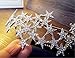 Wiipu Bride Wedding Crystal Rhinestone Star Crown Hair Accessories(N432) (1#-Star)