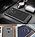 SunStory Compatible with LG V40 ThinQ Case,LG V40 Storm Phone Case with HD Screen Protector Thinkart Frosted Shield Luxury Slim Design for LG V40 ThinQ Phone (Black)