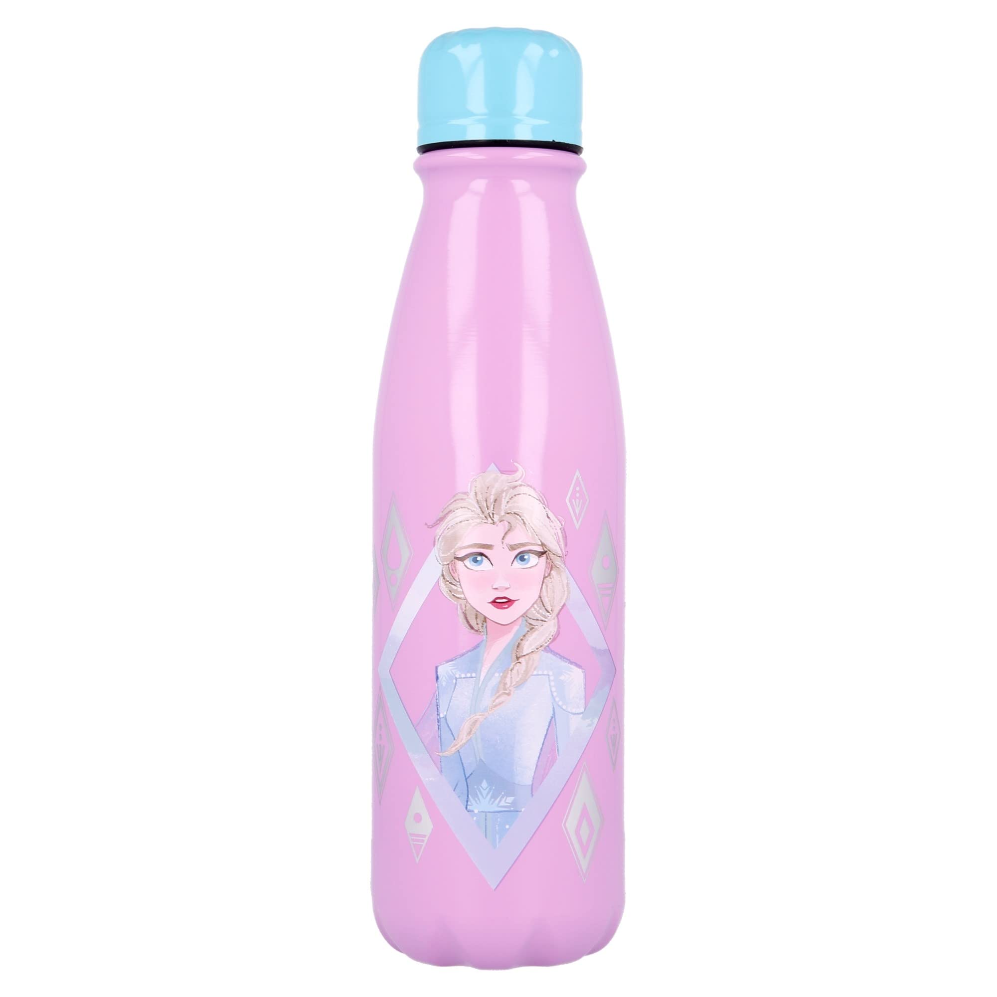 Stor 600ml Aluminium Water Bottle for Kids Childrens Back to School Drinks Bottle BPA Free (Frozen)
