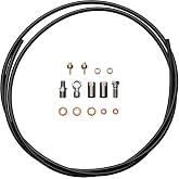 Hope 5mm Tubing Kit, M6 (0d/90d) - 1600mm Black | powersports-brake-accessories