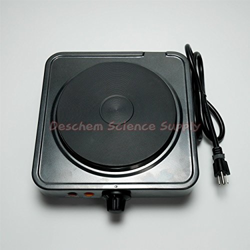 Deschem 1500W,110V,Electronic Stove,Heating Lab Flat Bottom Flask & Beaker,Hot Plate