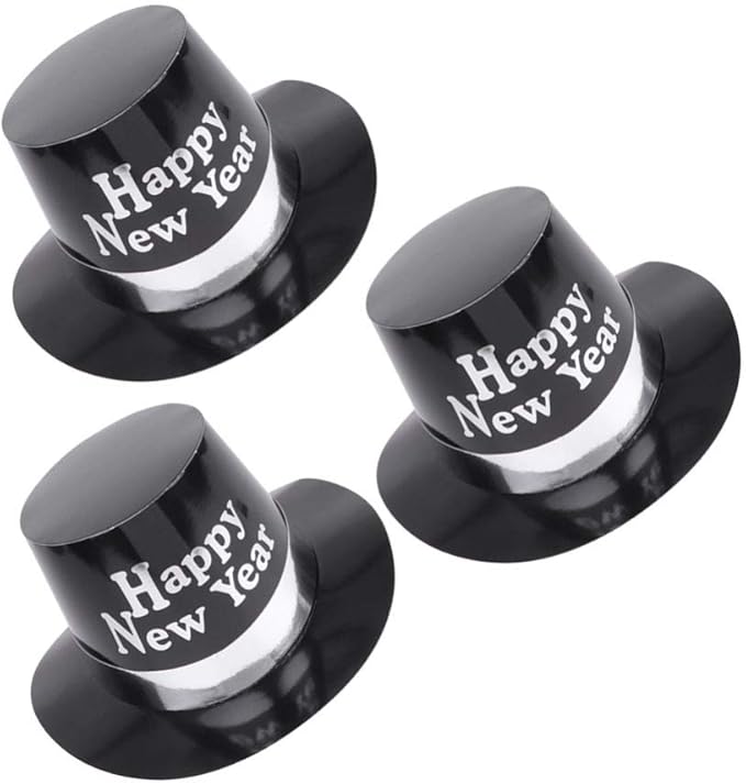 2026 stock photo images. 495 2026 royalty free images and photography available to buy from Amazon.com: NUOBESTY 3pcs Happy New Year Party Top Hats Paper Glitter 2021 Funny Hat for 2021