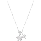 OJERRY Dainty North Star Indie Pendant Aesthetic Inspo Necklaces Y2K Jewelry for Women, Everyday Simple Small Star Celestial Necklace Jewelry Gift for Her