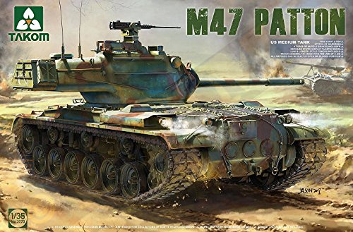 Takom 1/35 US Medium Tank M47/G 2 in 1 Patton No. 2070