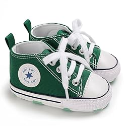KKIIDDSS Unisex Baby Girls Boys Canvas High-top