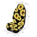 Venhoo Car Seat Covers Lovely Sunflower Universal Auto Front Seats Protector Compatible Fits for Most Car, SUV Sedan & Truck-2 Pcs