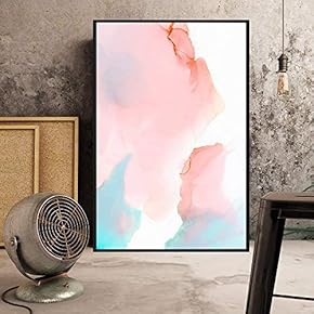 Floating Framed Canvas Wall Art for Living Room, Bedroom Ink Canvas Prints for Home Decoration Ready to Hang - 16x24 inches